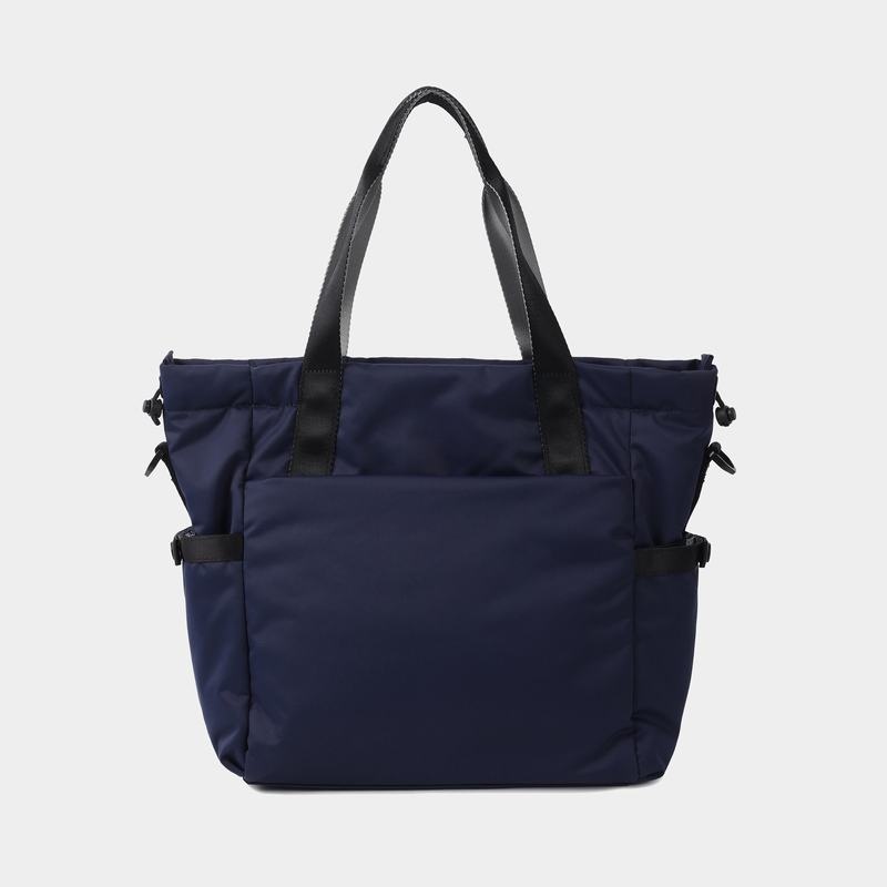 Women's Hedgren Galactic Tote Bags Navy | HXT6948UK