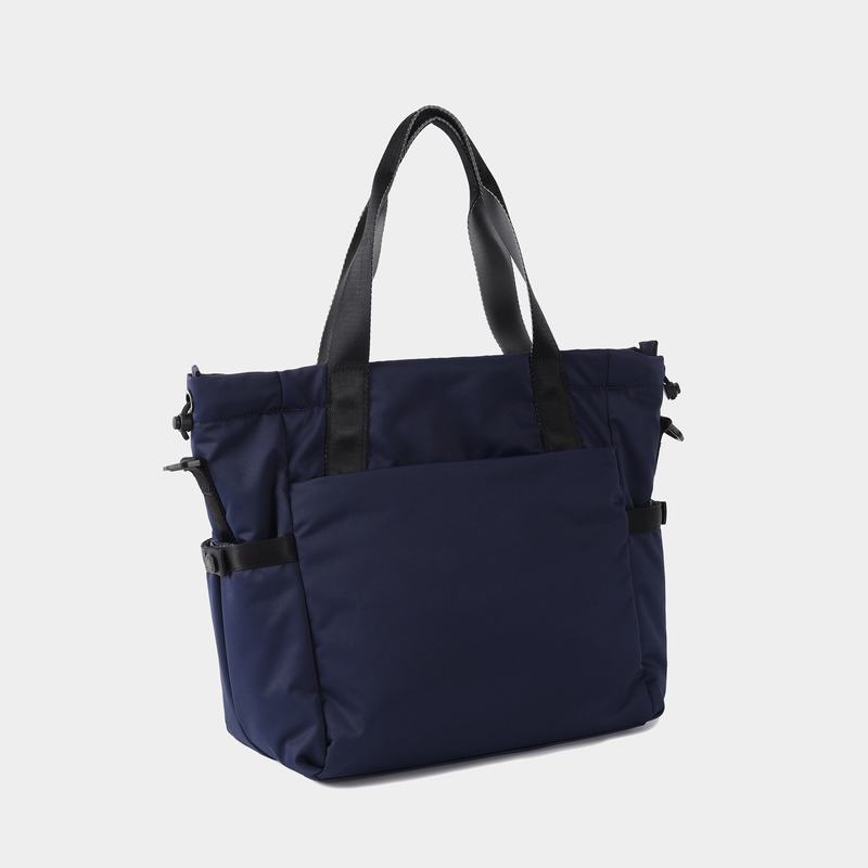 Women's Hedgren Galactic Tote Bags Navy | HXT6948UK