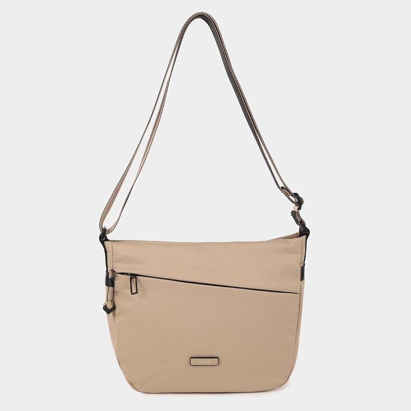 Women's Hedgren Gravity Crossbody Bags Grey Beige | DFV5239RW