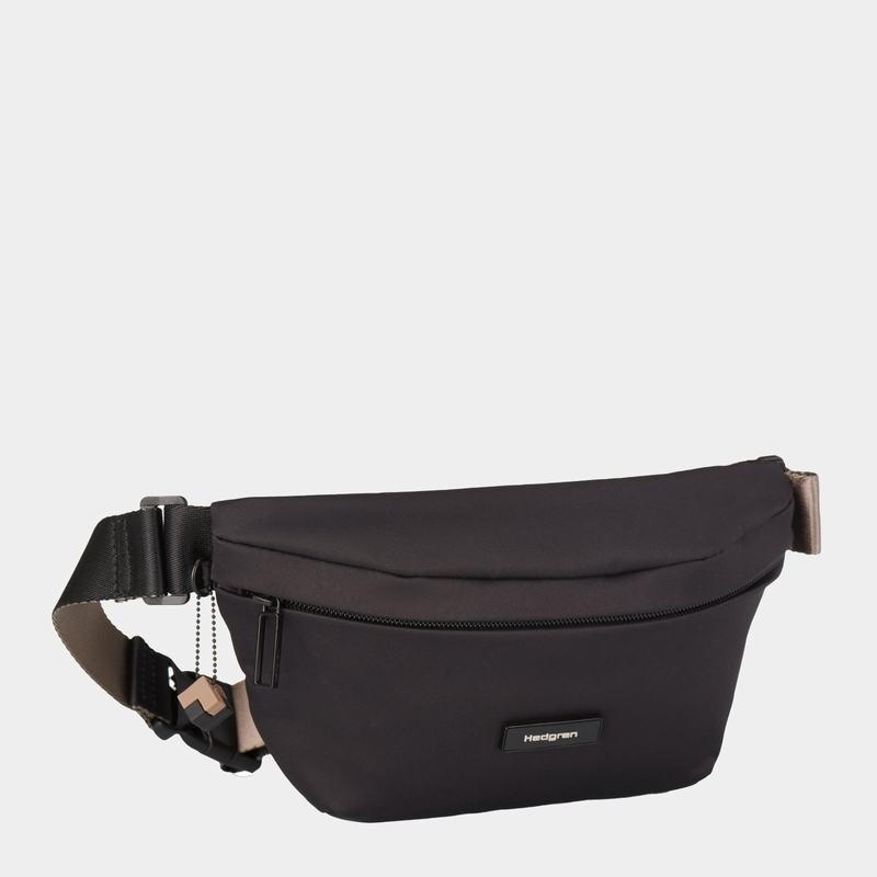 Women's Hedgren Halo Belt Bags Black Brown | PYA242KV