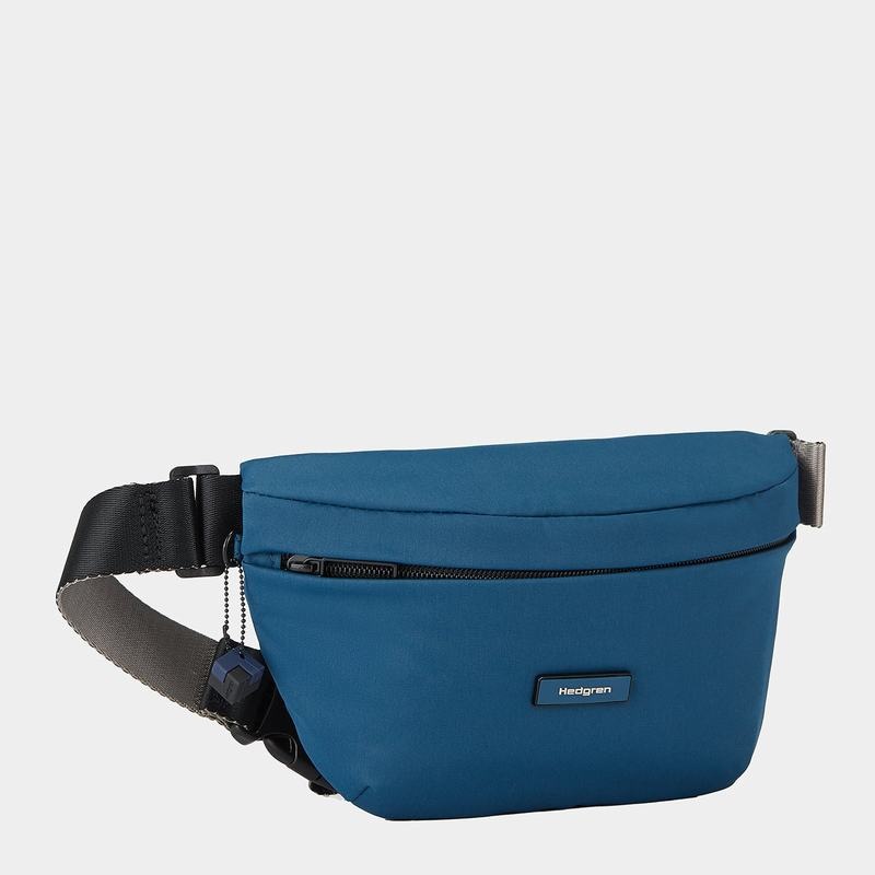 Women's Hedgren Halo Belt Bags Blue | SAY5613HB