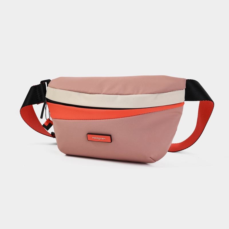 Women's Hedgren Halo Belt Bags Pink Orange | HKI4474SK