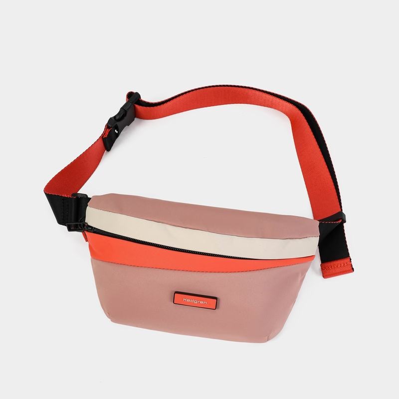 Women's Hedgren Halo Belt Bags Pink Orange | HKI4474SK