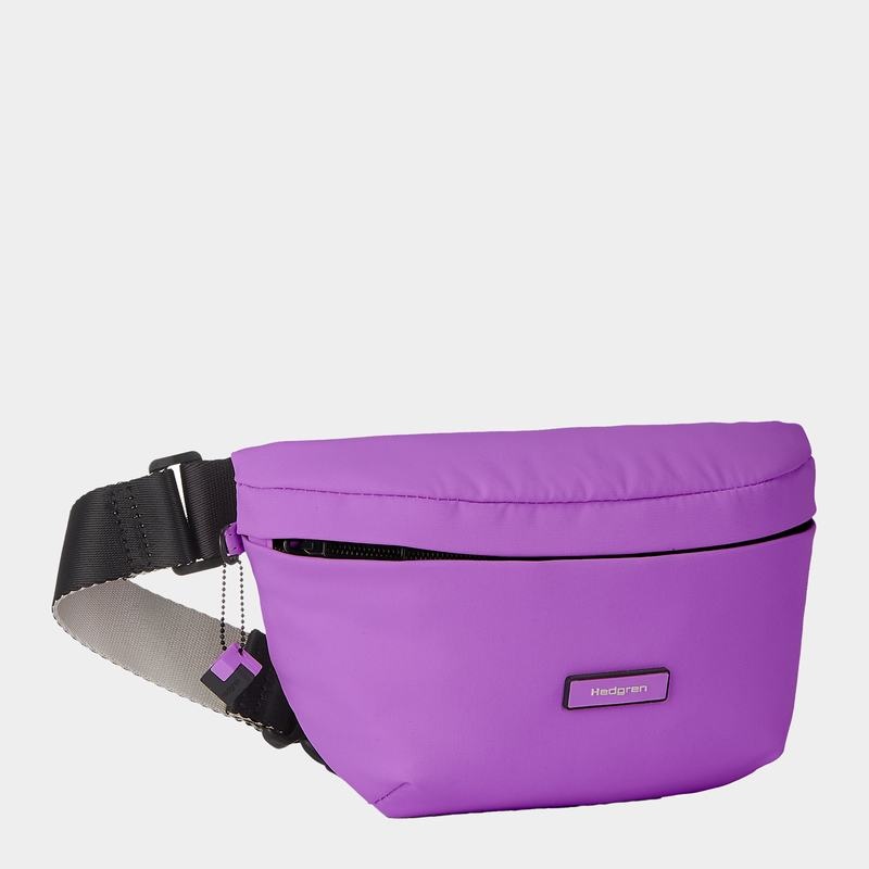 Women's Hedgren Halo Belt Bags Purple | BZC3336KD