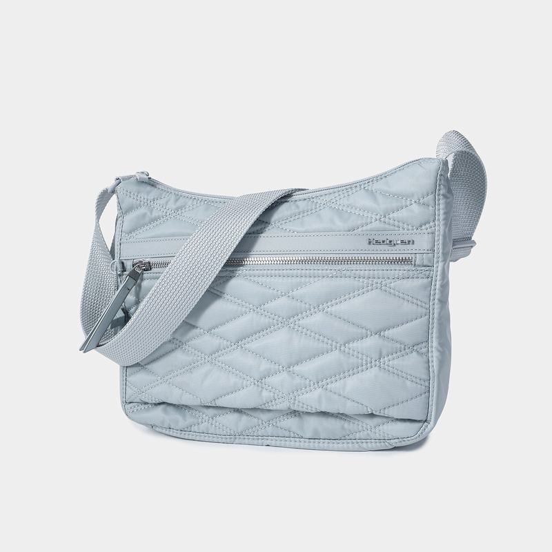 Women's Hedgren Harpers Crossbody Bags Light Blue | BCF7667IP