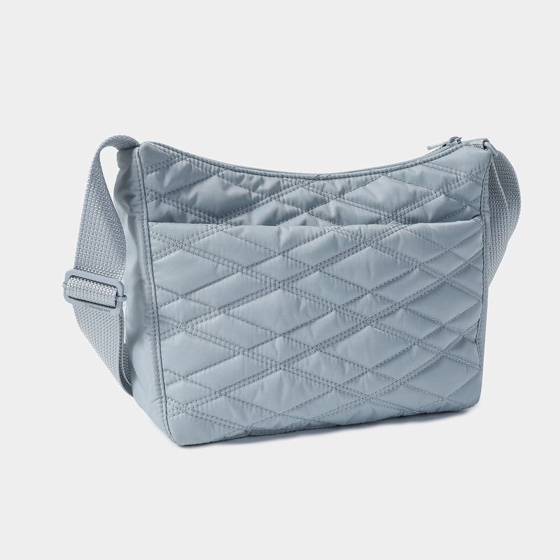 Women's Hedgren Harpers Crossbody Bags Light Blue | BCF7667IP