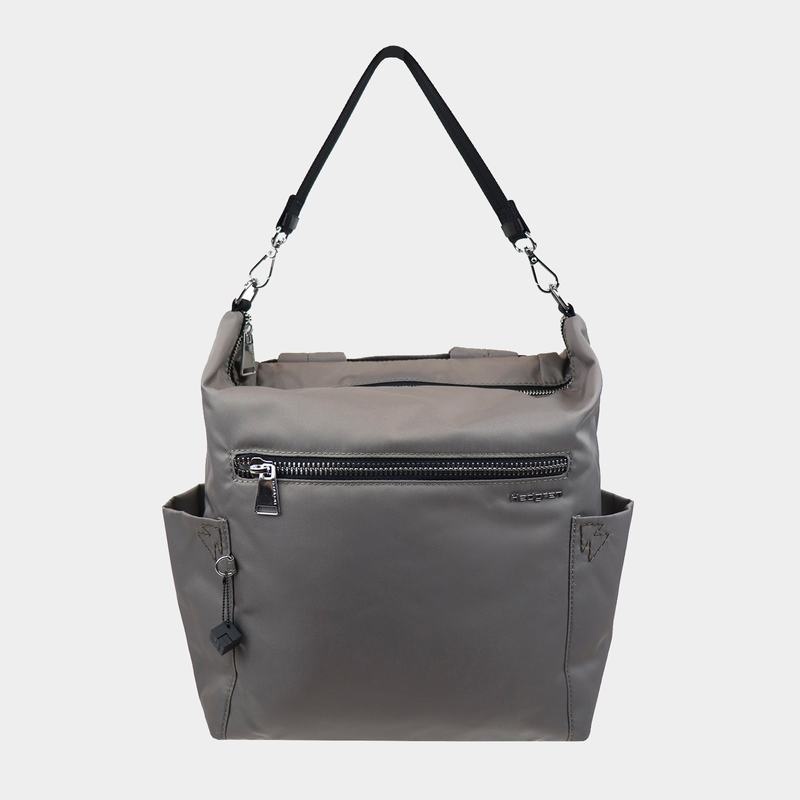 Women's Hedgren Kate Sustainably Made Convertible Tote Bags Grey Brown | SLO5254GQ