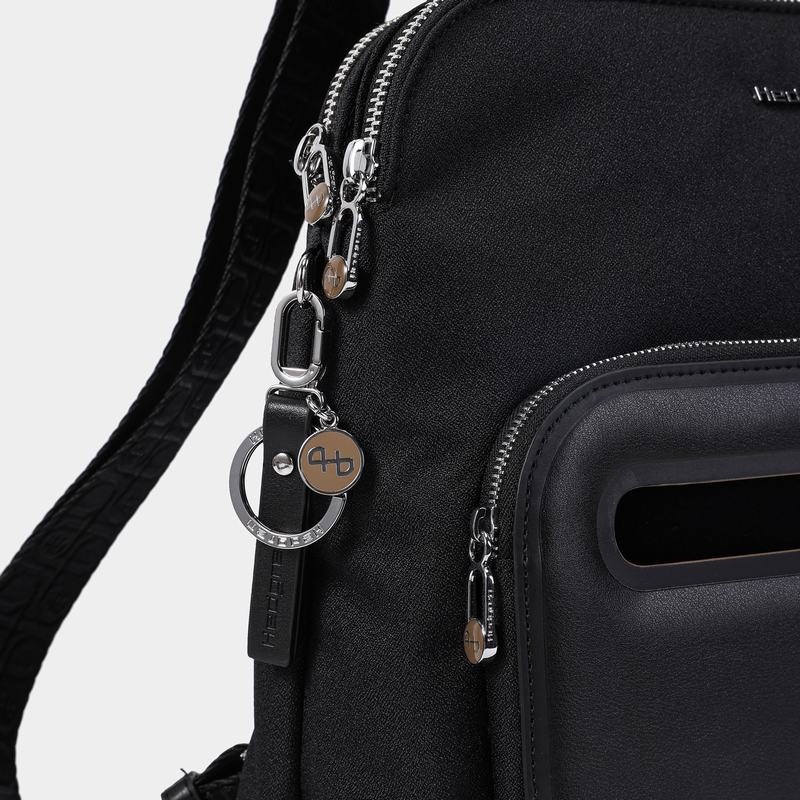 Women's Hedgren Latte Backpacks Black | UHA7716IU