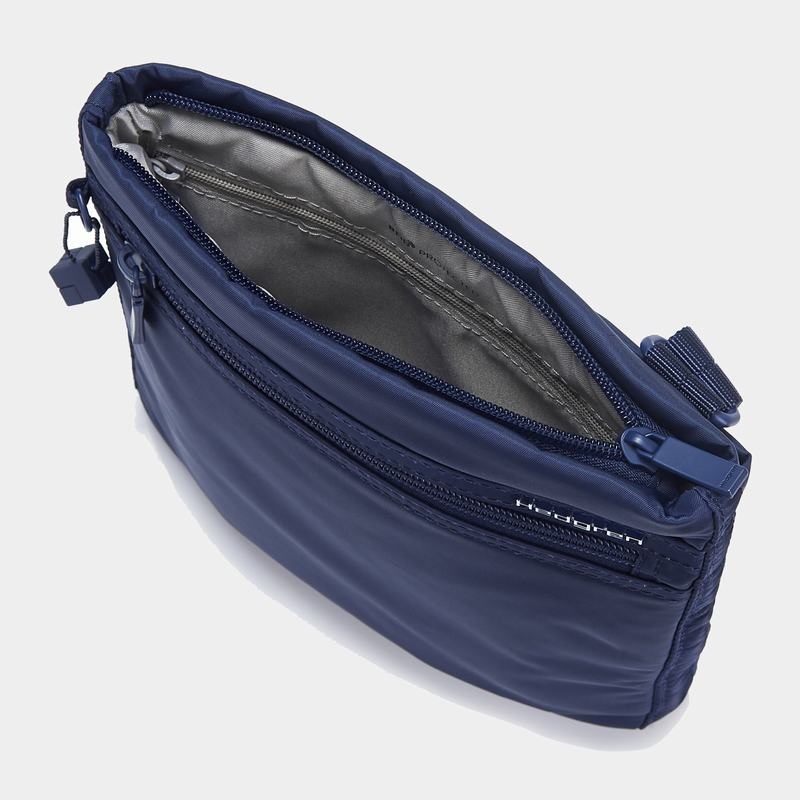 Women's Hedgren Leonce Shoulder Bags Dark Blue | JCU841IS