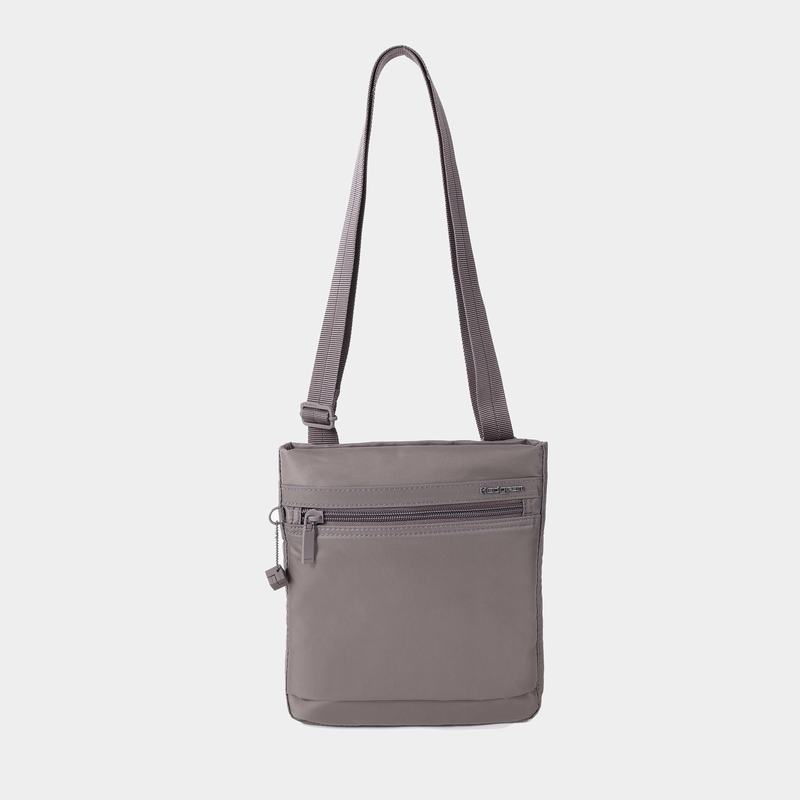 Women's Hedgren Leonce Shoulder Bags Grey Brown | VHL7834WQ