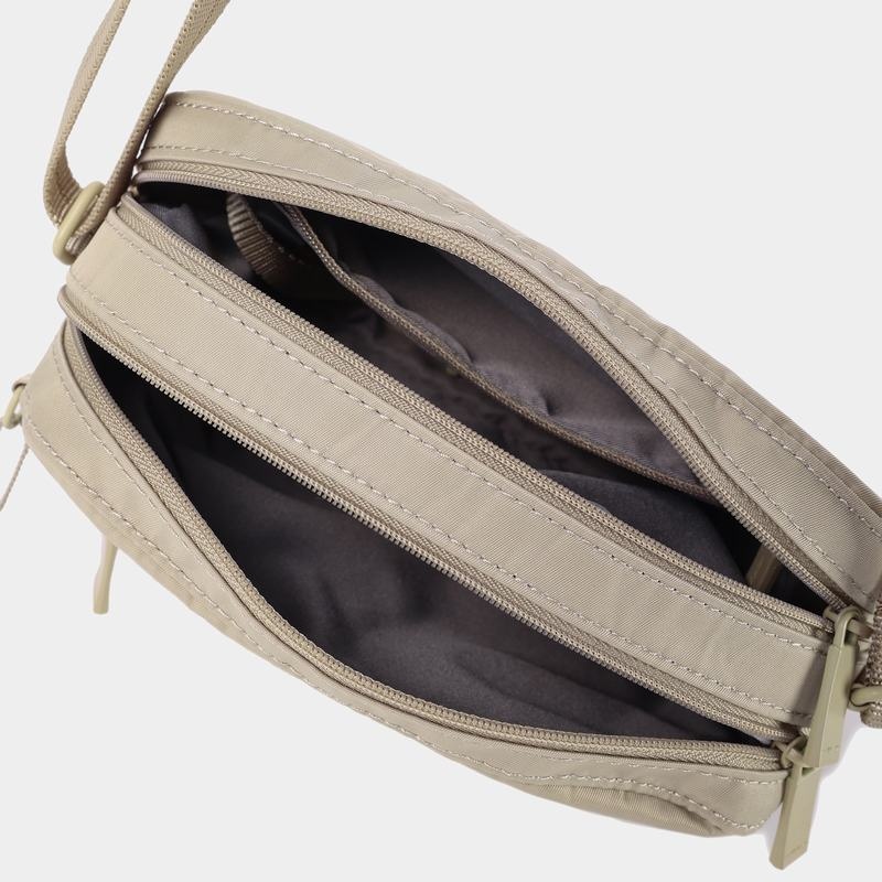 Women's Hedgren Maia Crossbody Bags Beige | FHA6759FM