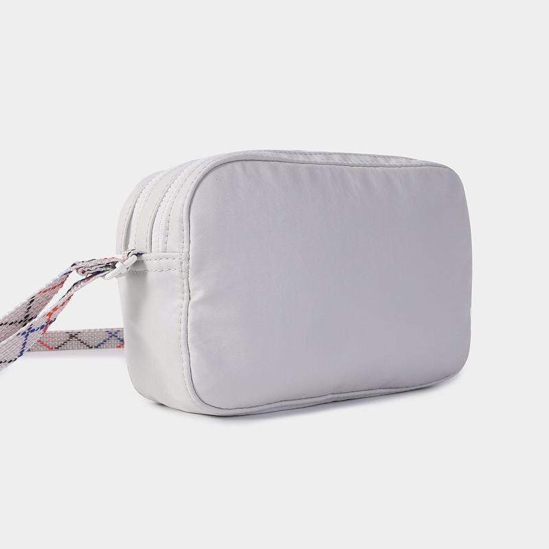 Women's Hedgren Maia Crossbody Bags White Grey | COS9625RJ