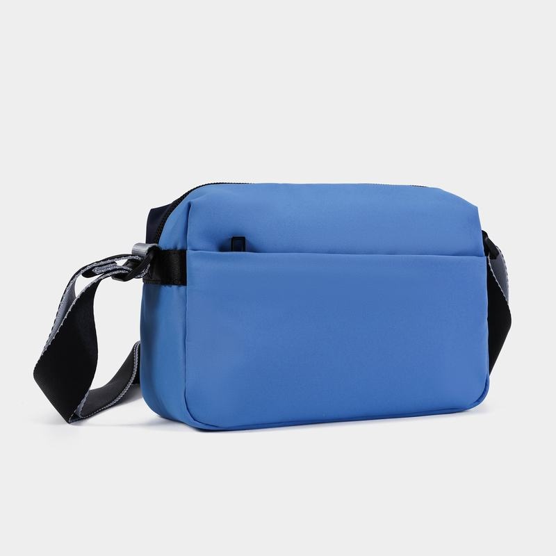 Women's Hedgren Neutron Small Crossbody Bags Blue | OAZ9034MU