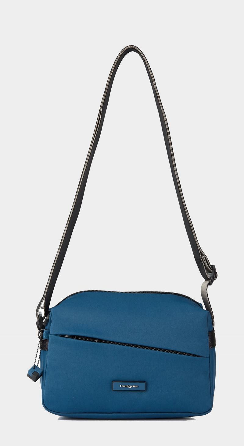 Women's Hedgren Neutron Small Crossbody Bags Blue | GOO919LC