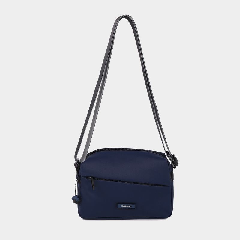 Women's Hedgren Neutron Small Crossbody Bags Navy | MPH2032RB