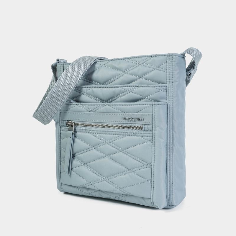 Women's Hedgren Orva Crossbody Bags Light Blue | FGS8715SC