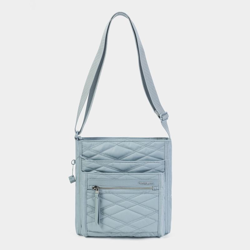 Women's Hedgren Orva Crossbody Bags Light Blue | FGS8715SC