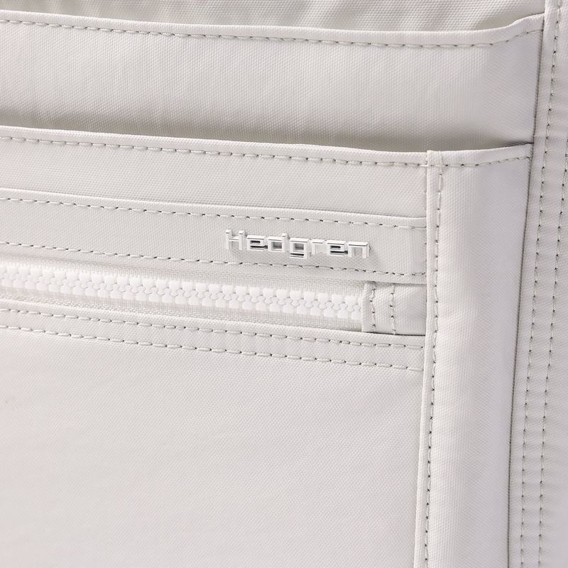 Women's Hedgren Orva Crossbody Bags White Grey | ASM922QN