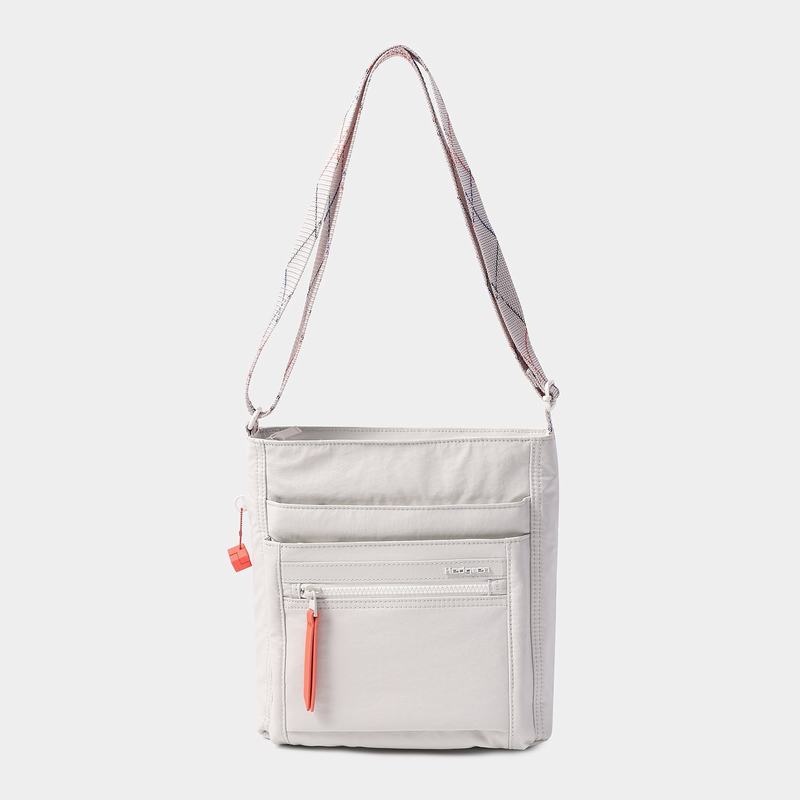 Women's Hedgren Orva Crossbody Bags White Grey | ASM922QN