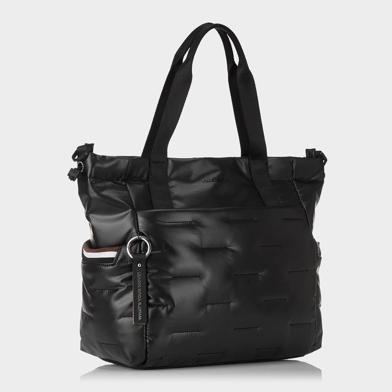 Women's Hedgren Puffer Tote Bags Black | OLE68100RT