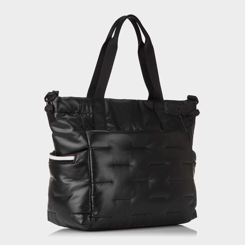 Women's Hedgren Puffer Tote Bags Black | OLE68100RT