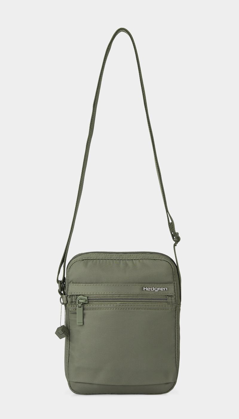 Women's Hedgren Rush Crossbody Bags Dark Green | CYD977NL