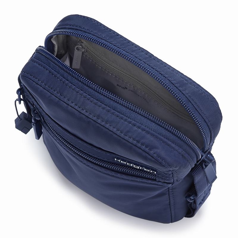 Women's Hedgren Rush Crossbody Bags Dark Blue | ABG6544IL