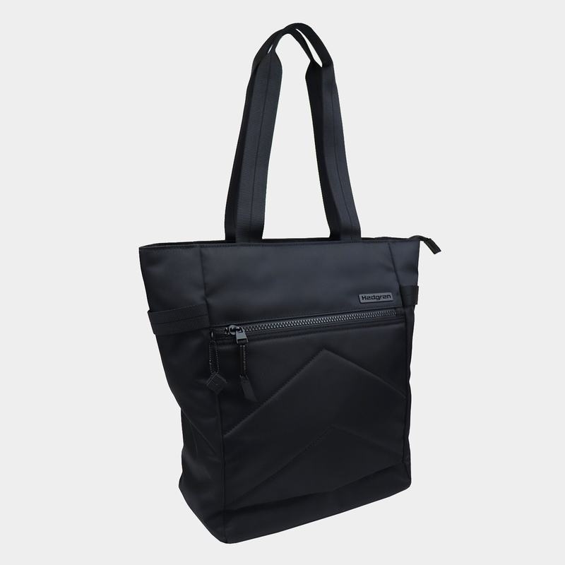 Women's Hedgren Scurry Sustainably Made Tote Bags Black | BLO9387LL