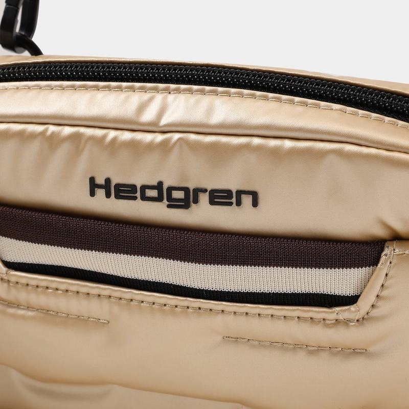 Women's Hedgren Snug Belt Bags Beige | ZHN4481TK