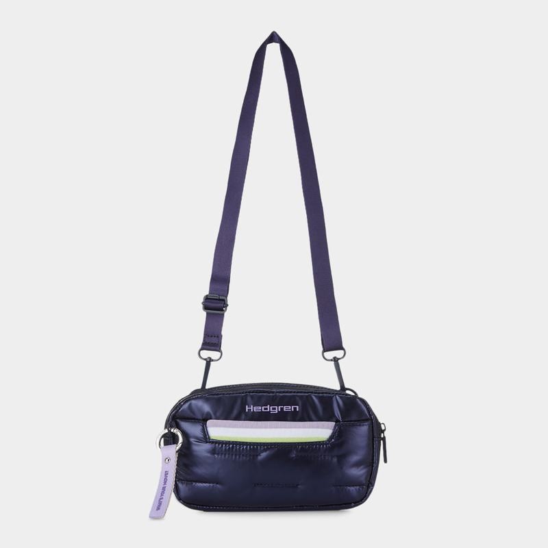 Women's Hedgren Snug Belt Bags Purple Deep Blue | RMI8350TW