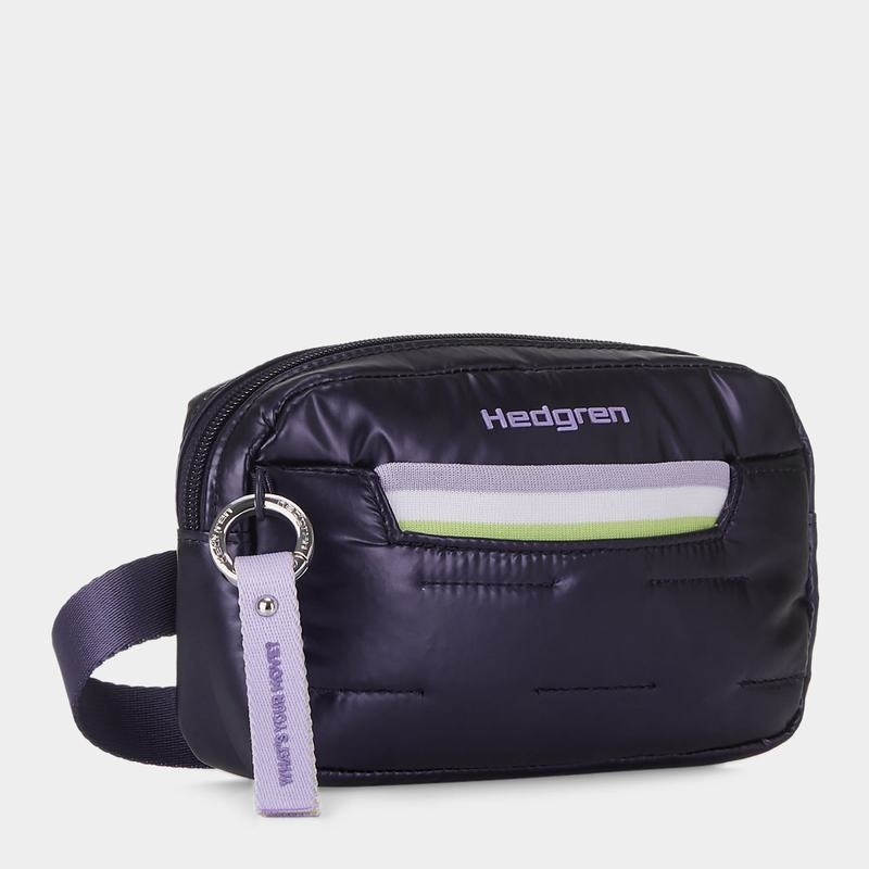 Women's Hedgren Snug Belt Bags Purple Deep Blue | RMI8350TW