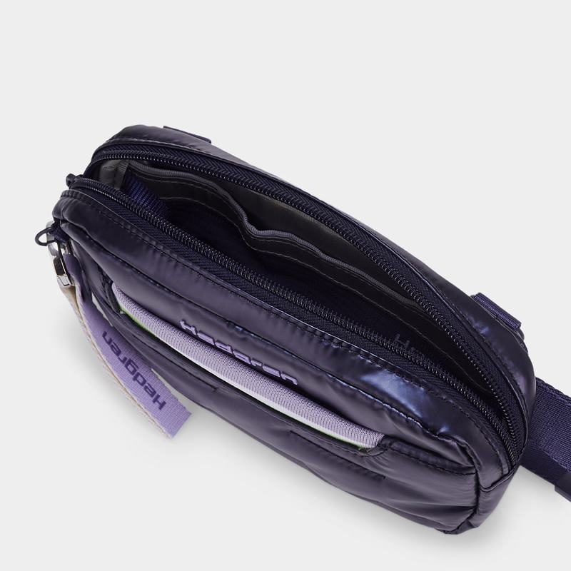 Women's Hedgren Snug Belt Bags Purple Deep Blue | RMI8350TW