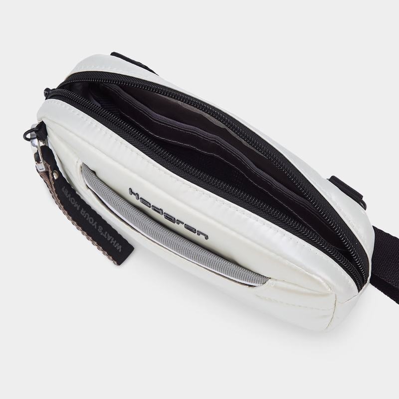 Women's Hedgren Snug Belt Bags White | CIG5330LA