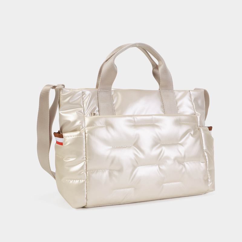 Women's Hedgren Softy Handbag Beige | KFK239LS