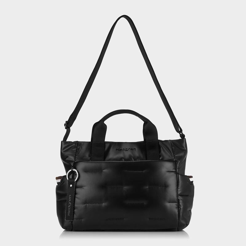 Women's Hedgren Softy Handbag Black | ESC416OP