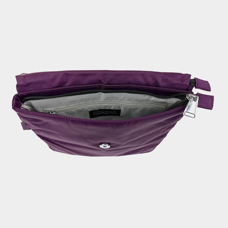 Women's Hedgren Victoria Sustainably Made Crossbody Bags Purple | VLP1763WQ