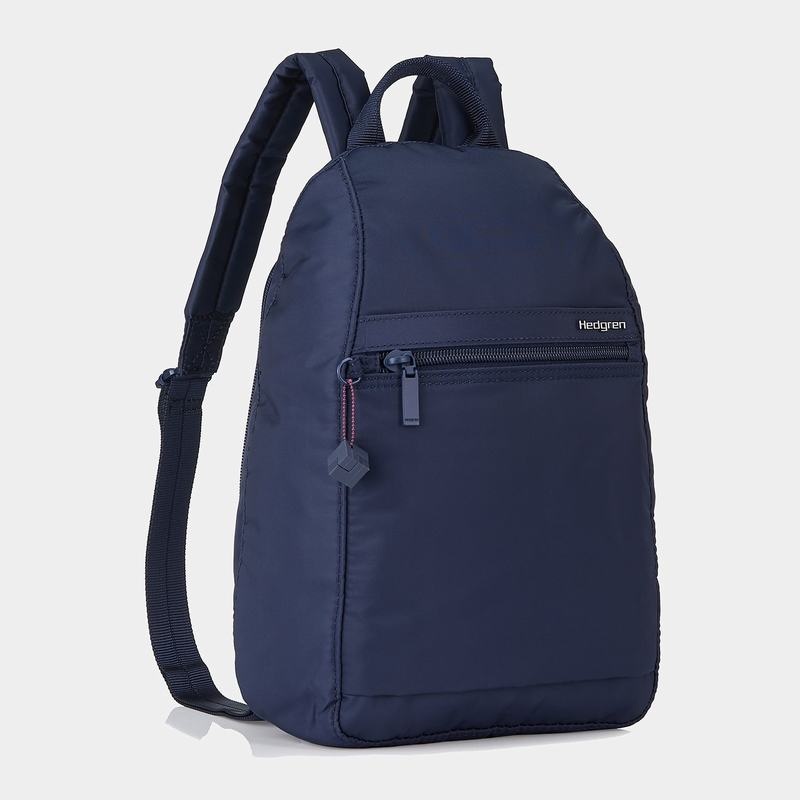 Women's Hedgren Vogue Backpacks Dark Blue | MQJ2694NM