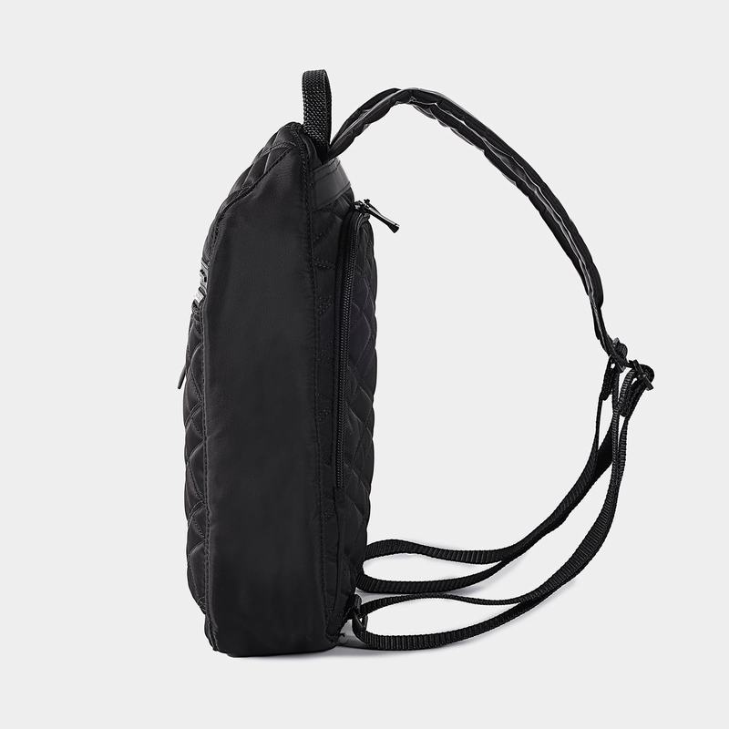 Women's Hedgren Vogue Large Rfid Backpacks Black | UGV868BY