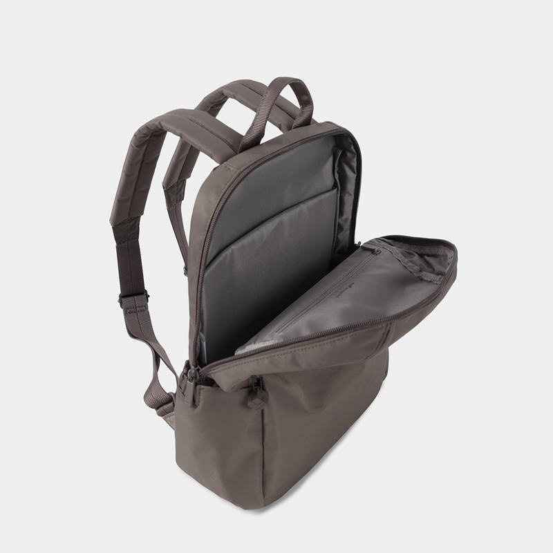 Women's Hedgren Vogue Xxl Backpacks Grey Brown | UWD5318YN