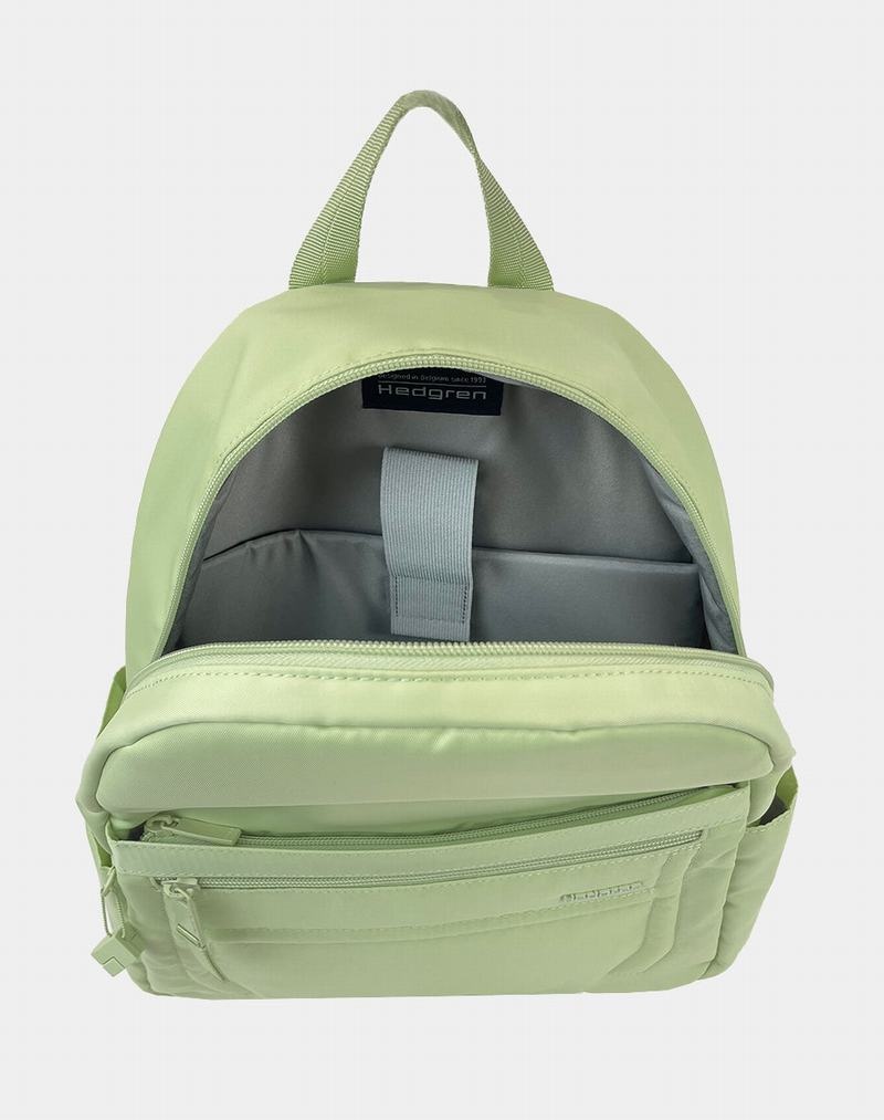 Women's Hedgren Windward Backpacks Light Green | VUO4768WN